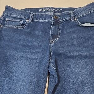 Maurices Blue Straight Leg Jeans Classic Denim